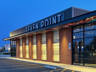 Exterior view of SEVEN POINT. Danville, Il.